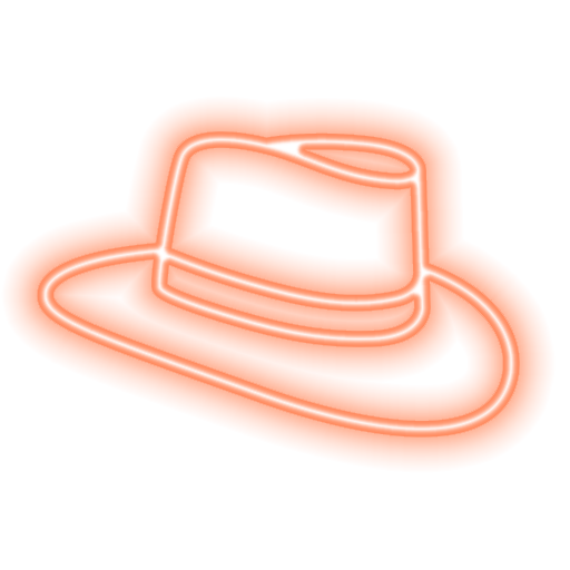 Neon color Gangster Hat