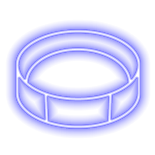 Neon Rubber Wristband